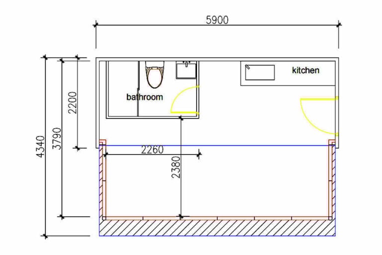 slide out house layout