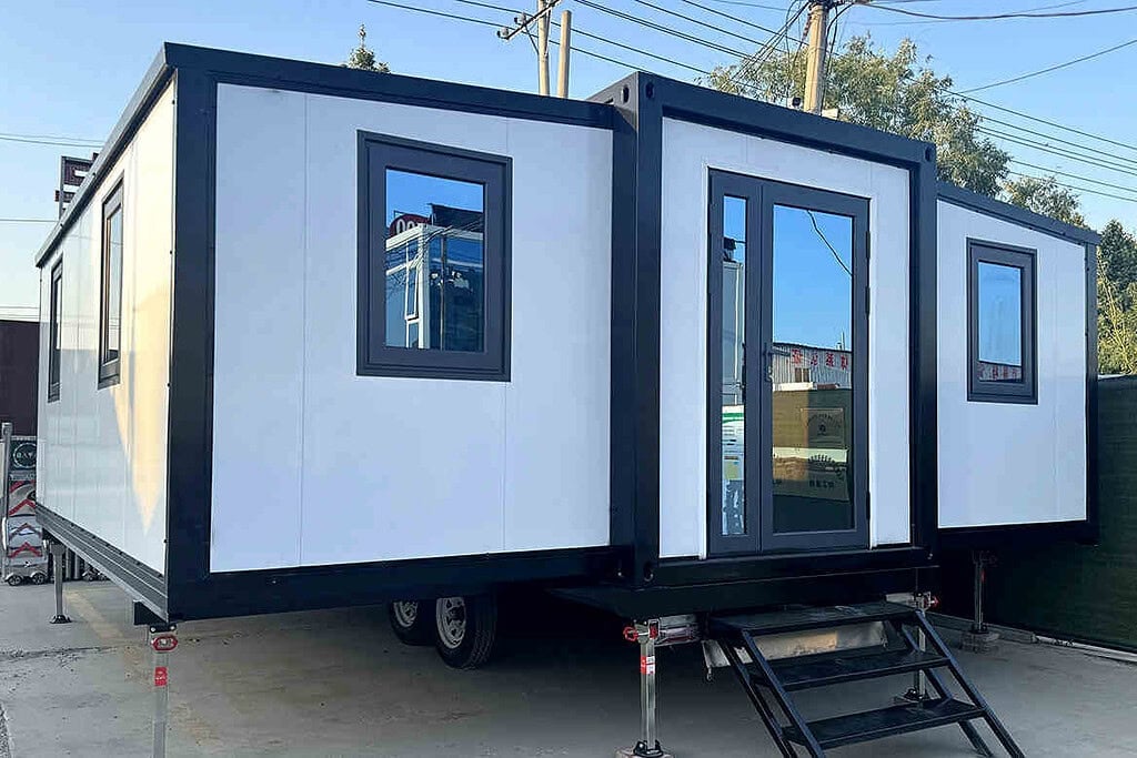 home with trailer - Expandable Home | ASTO House