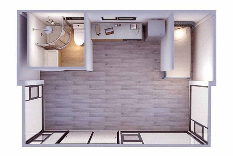 Slide Out Container Home