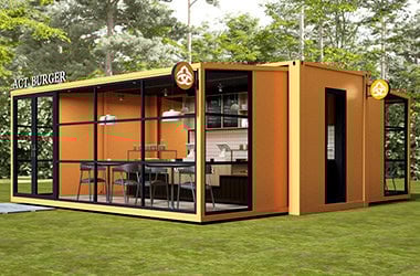 expandable container restaurant